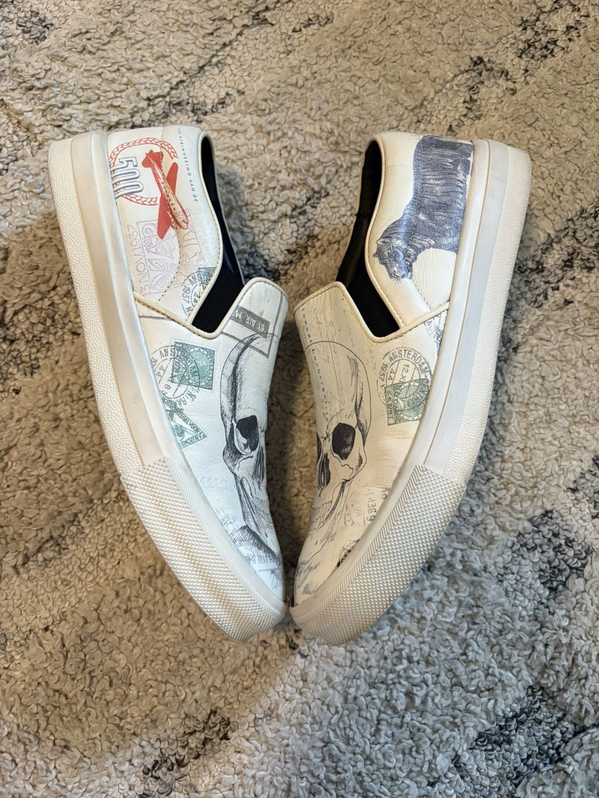 Alexander McQueen 2017 Alexander McQueen Letters from India sneakers Size US 8.5 / EU 41-42 - 4 Thumbnail