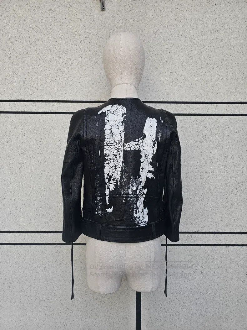 Haider Ackermann Haider Ackermann Fashion Women's Leather Jacket Size XS / US 0-2 / IT 36-38 - 3 Thumbnail