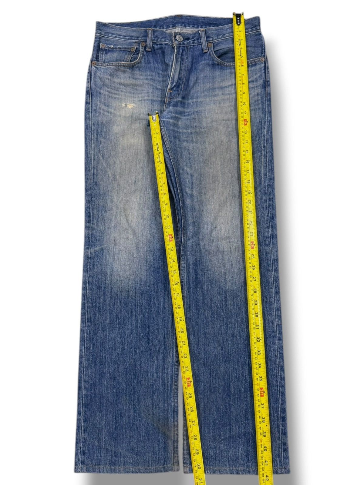 Levi's Vintage Levi’s 502 Japan Market Denim Vintage Blue Wash W34 Size US 34 / EU 50 - 15 Thumbnail
