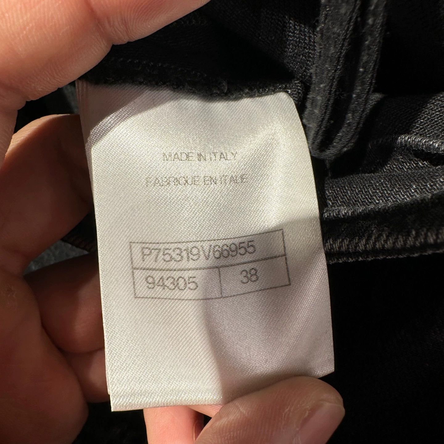 Chanel Chanel All-Over Logo Camellia Jeans 38 Cotton Size 27" / US 4 / IT 40 - 4 Thumbnail