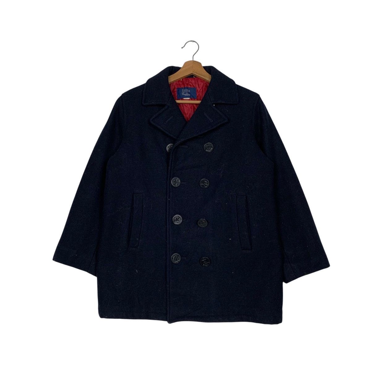 Other Keith Courtenay London Double Breasted Wool Jacket Size US M / EU 48-50 / 2 - 1 Thumbnail