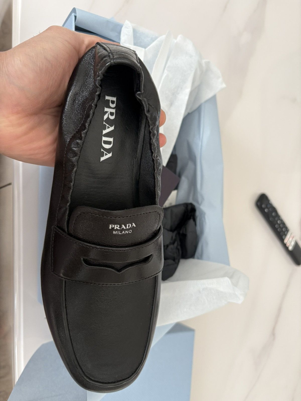 Prada Prada soft penny loafer Size US 10.5 / IT 40.5 - 7 Thumbnail
