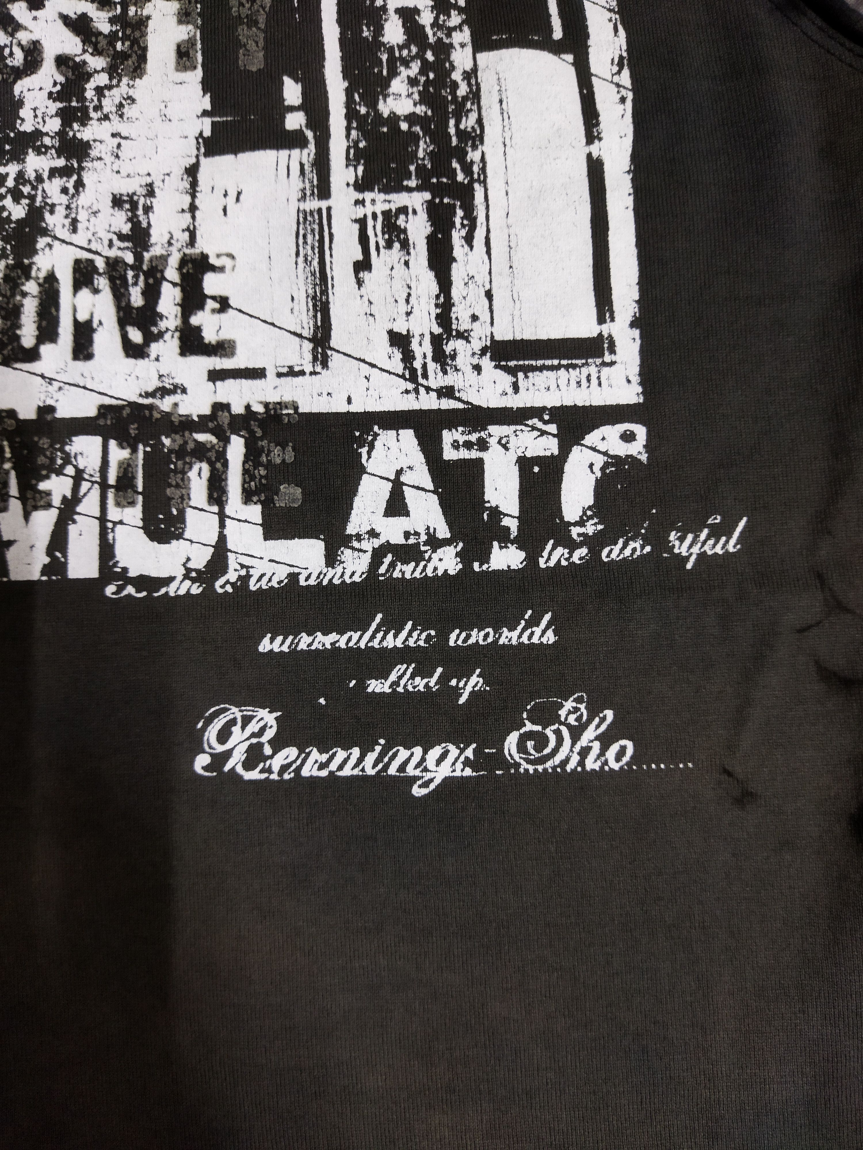 BERNINGS SHO Distressed Bernings Sho Tee Size US M / EU 48-50 / 2 - 4 Thumbnail