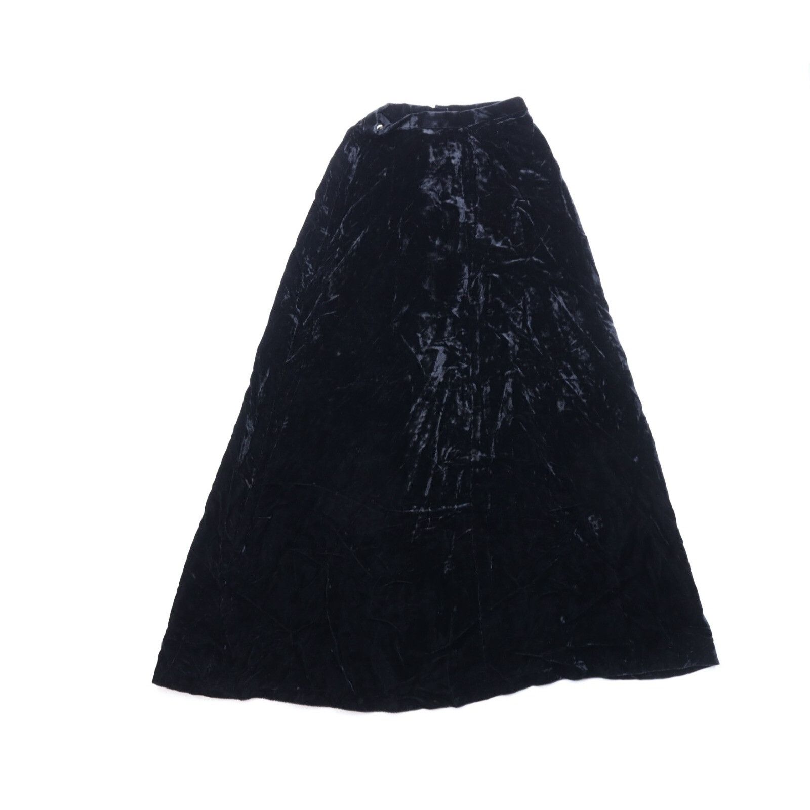 Vintage Vintage 50s 60s Goth Medieval Velvet Velour Skirt Size 26" / US 2 / IT 38 - 1 Thumbnail