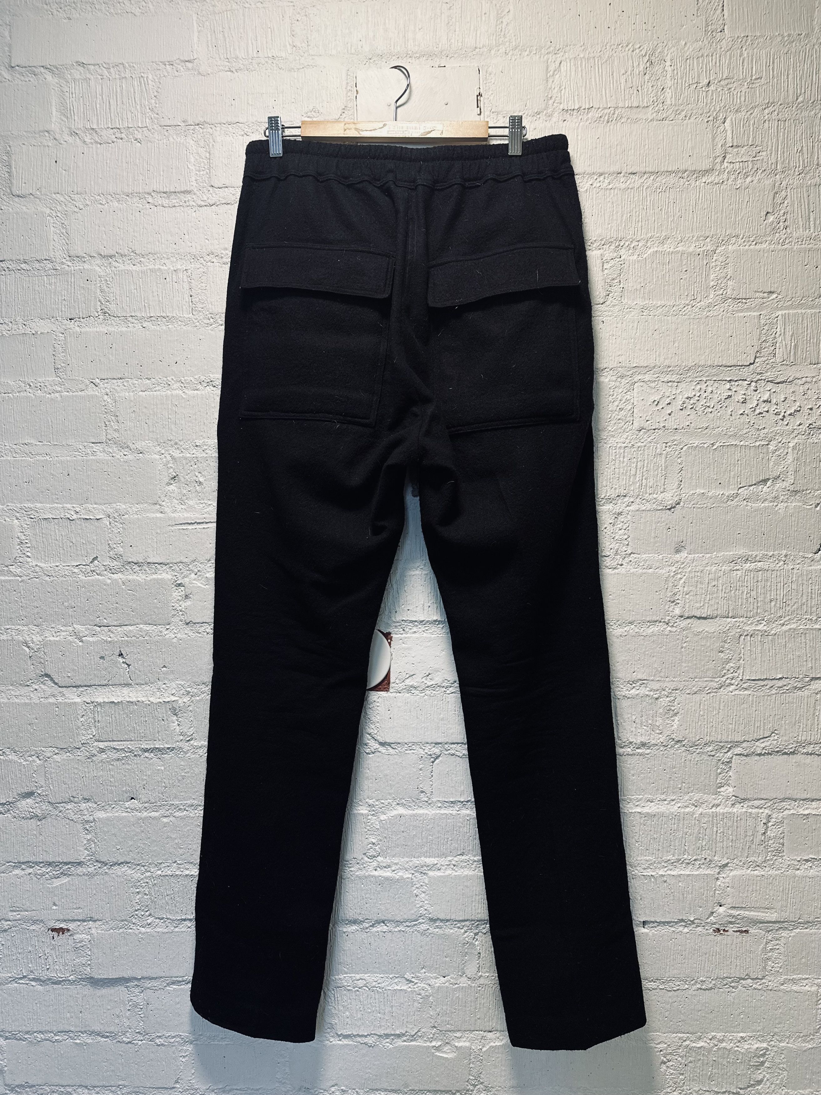 Rick Owens Slim Wool Pants Size US 34 / EU 50 - 2 Thumbnail