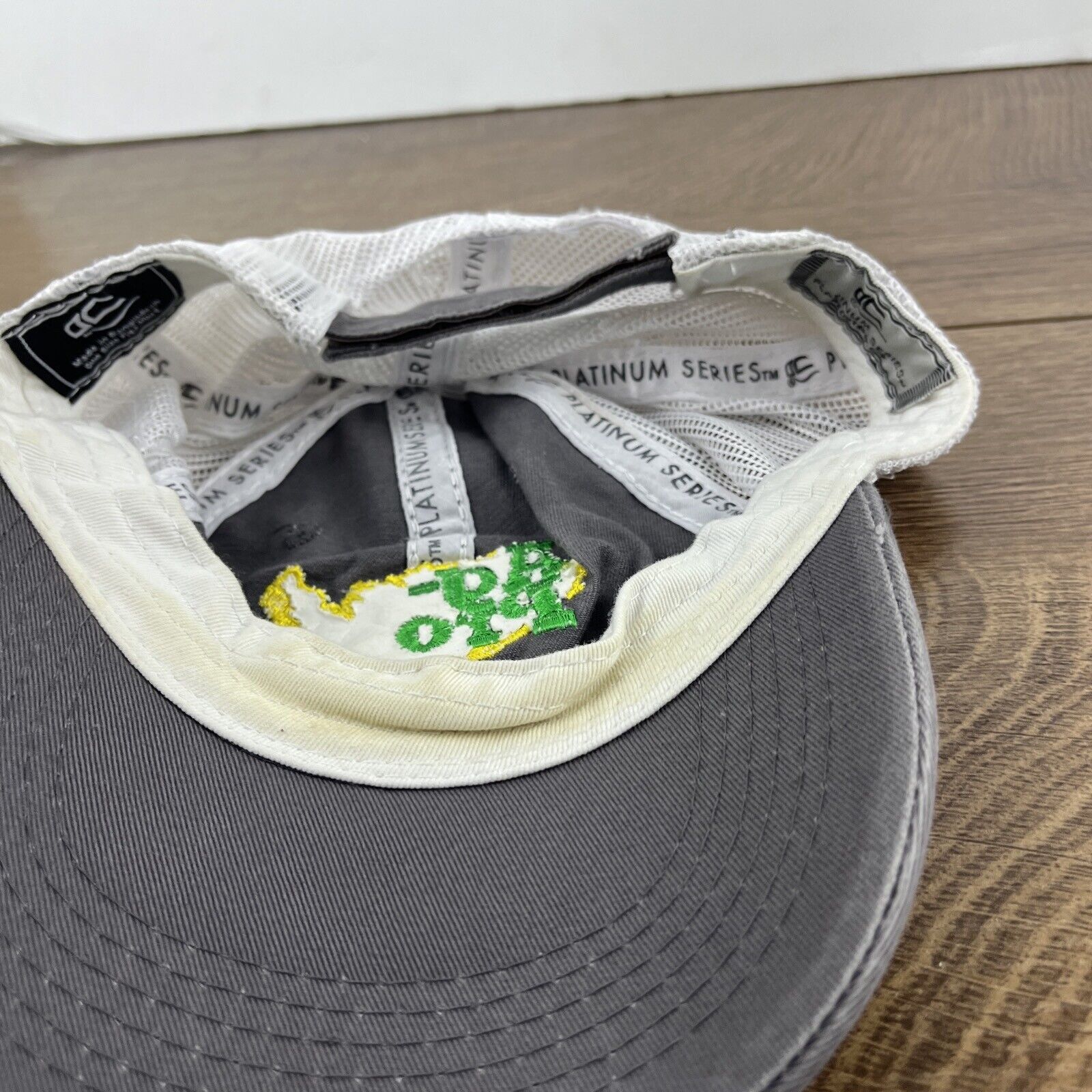 Other AG-Pro Hat Ag Pro Gray Hat Adjustable Adult Size Hat Gray Ca Size ONE SIZE - 14 Thumbnail