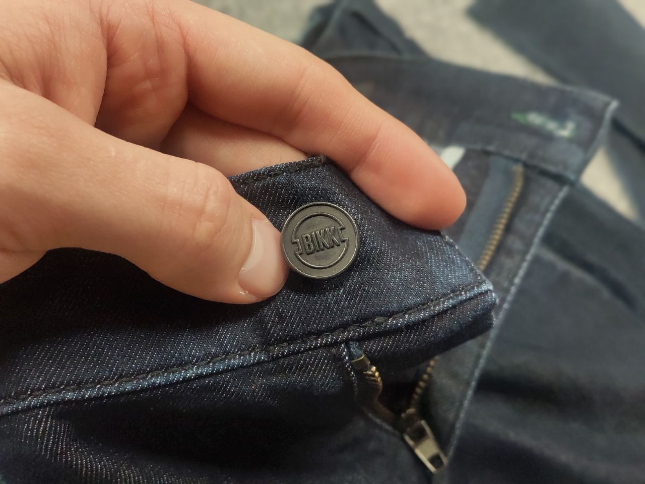 Dirk Bikkembergs Dirk Bikkembergs Slim Dark Wash Blue Classic Casual Jeans Size US 31 - 12 Thumbnail