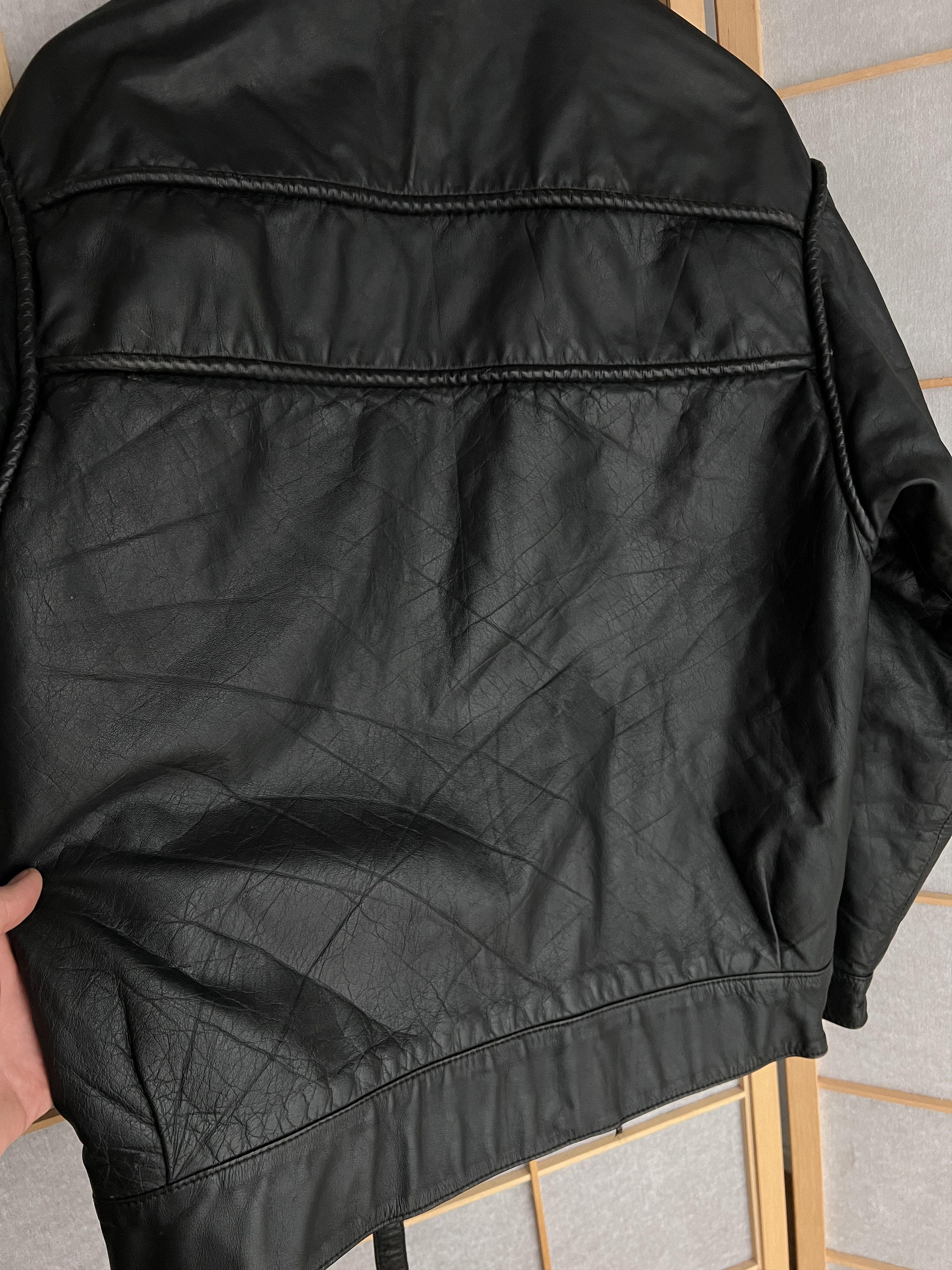 Hysteric Glamour Archive Schott Avirex type leather bomber jacket boxy baggy Size US M / EU 48-50 / 2 - 22 Thumbnail