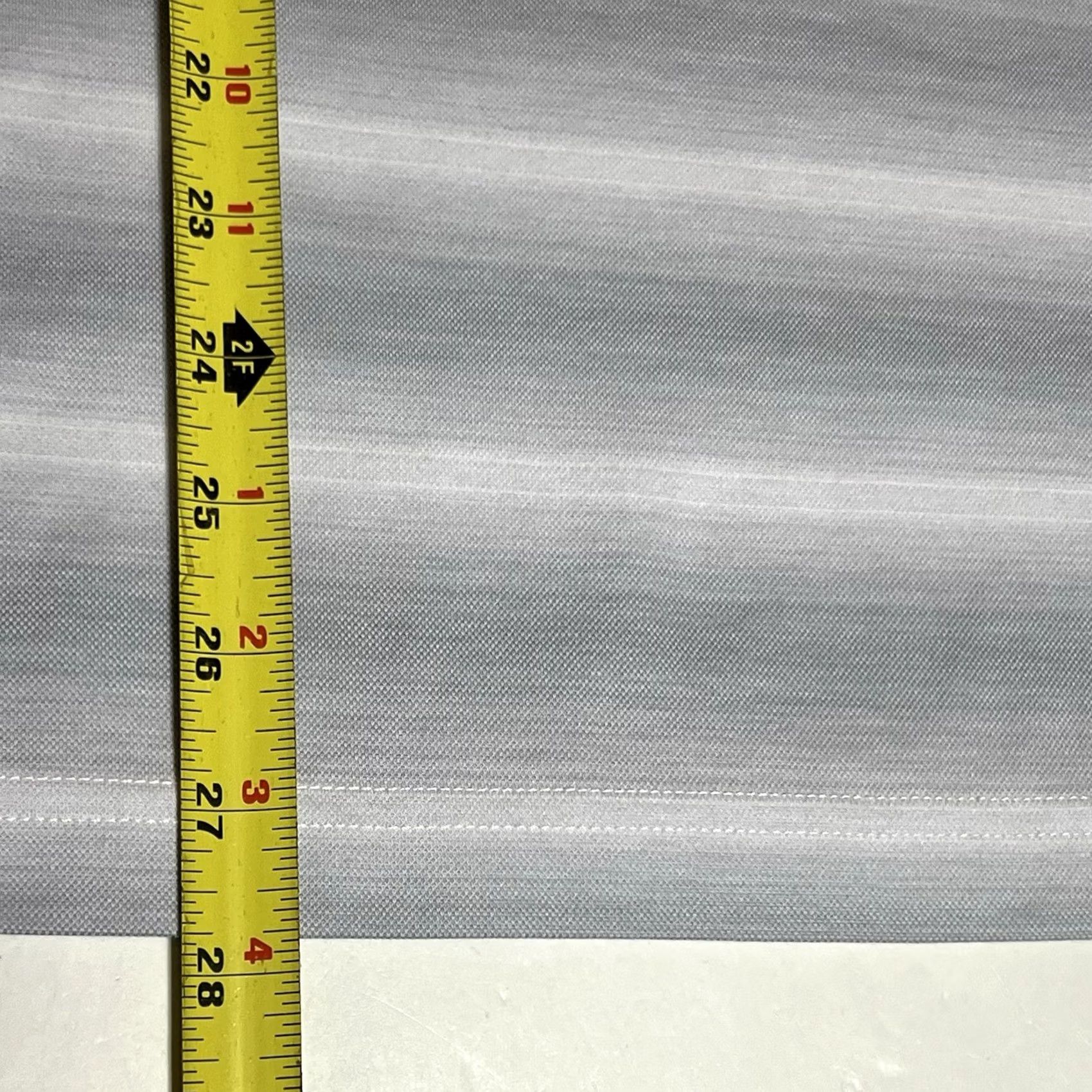 TravisMathew Travis Mathew Polo Striped Gray White Short Sleeve Mens M Size US M / EU 48-50 / 2 - 5 Thumbnail