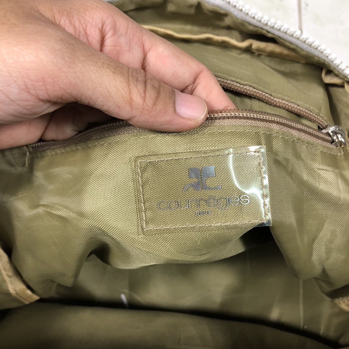 Japanese Brand × Vintage 📌Vintage Shoulder Bag Rich Brown Courreges Issey Miyake Size ONE SIZE - 15 Thumbnail