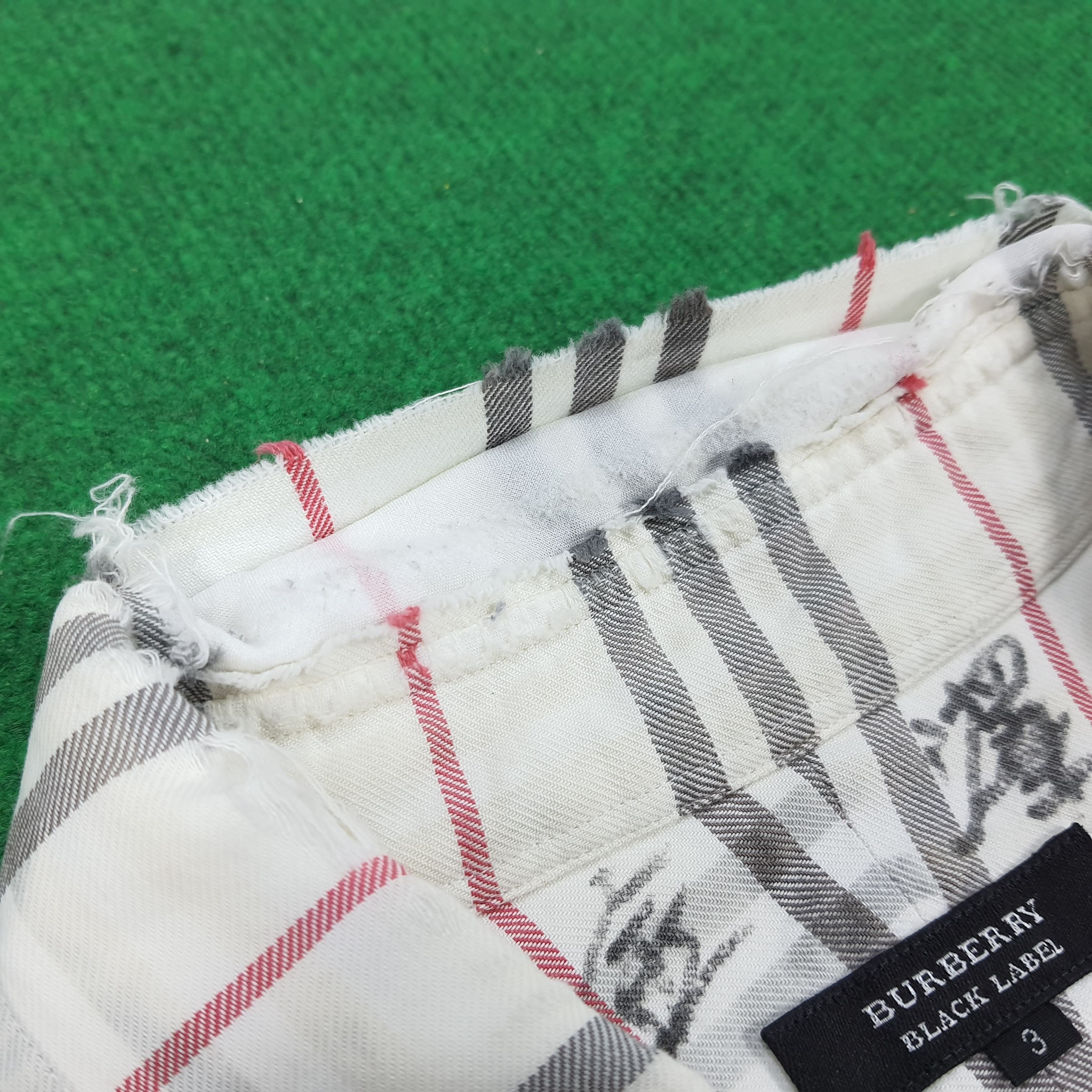 Burberry × Vintage Vintage Burberry Black Label Long Sleve Shirt Size US L / EU 52-54 / 3 - 4 Thumbnail