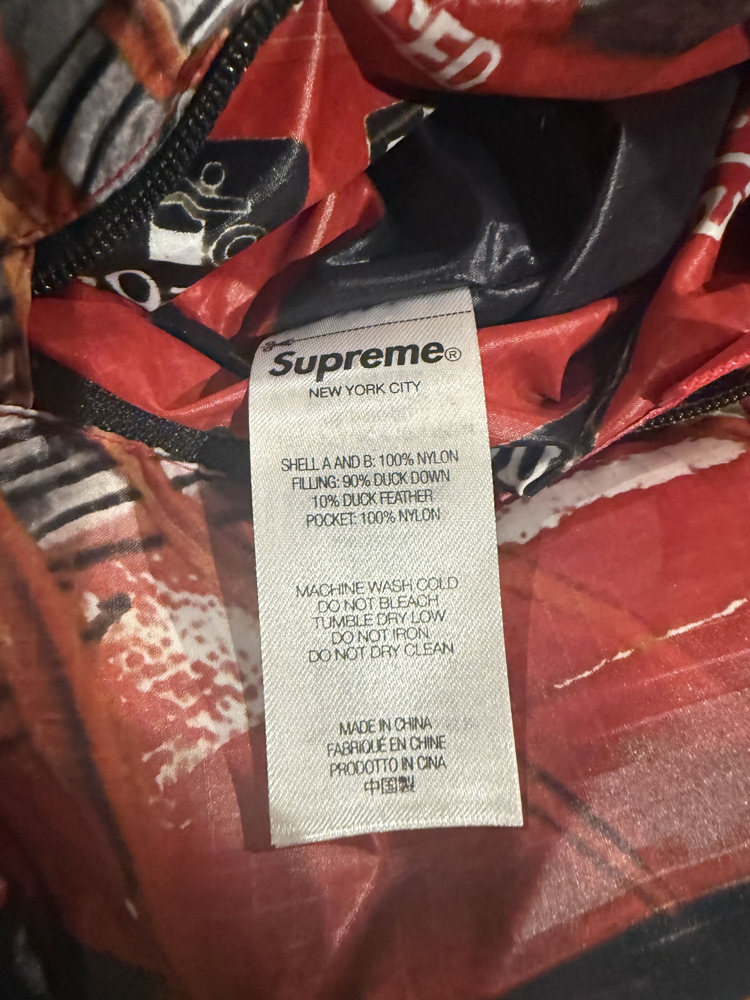 Supreme Supreme Reversible Puffer Down Jacket FW22 Demon Dragon Size US M / EU 48-50 / 2 - 5 Thumbnail