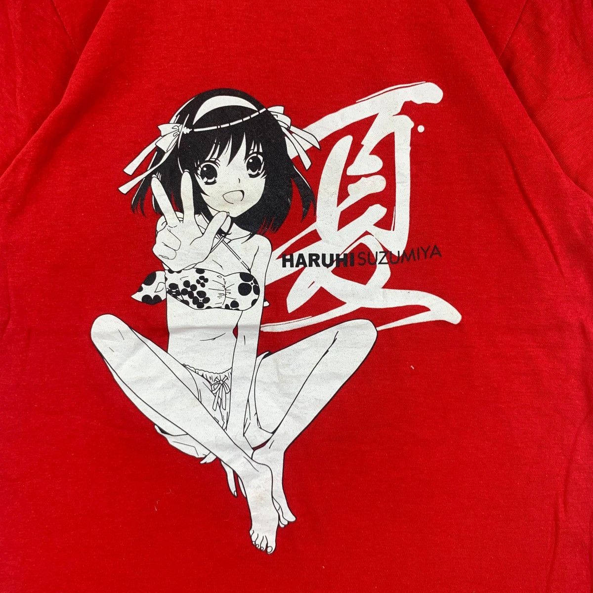 Vintage Vintage HARUHI SUZUMIYA ANIME The Melancholy Tee Shirt Size US S / EU 44-46 / 1 - 3 Thumbnail