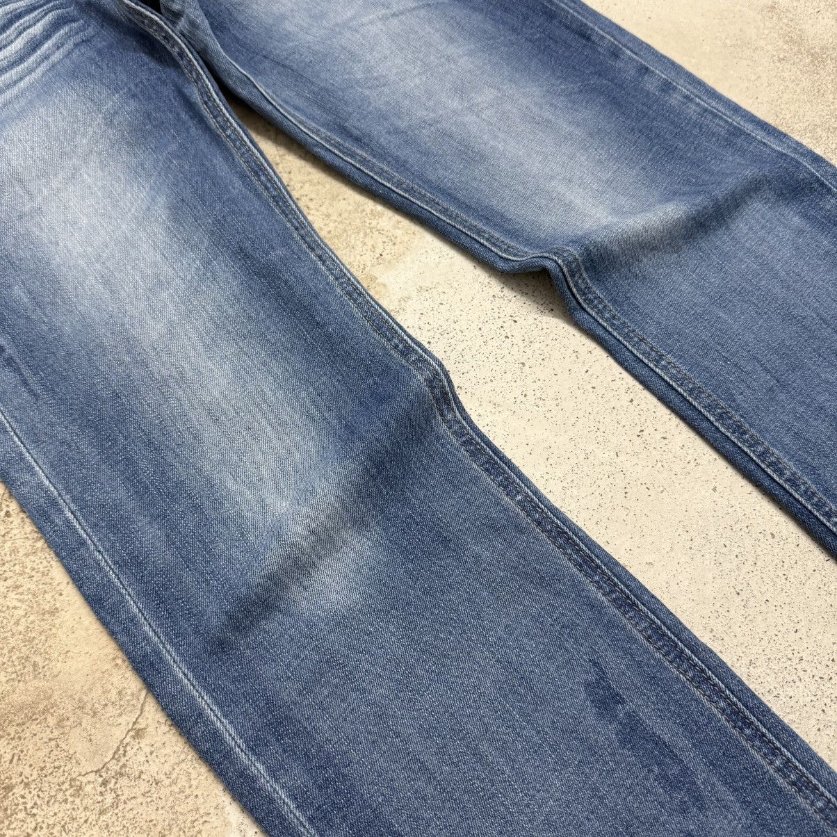 Japanese Brand Robble Whisker Distressed Straight Denim Pants Size US 28 / EU 44 - 6 Thumbnail