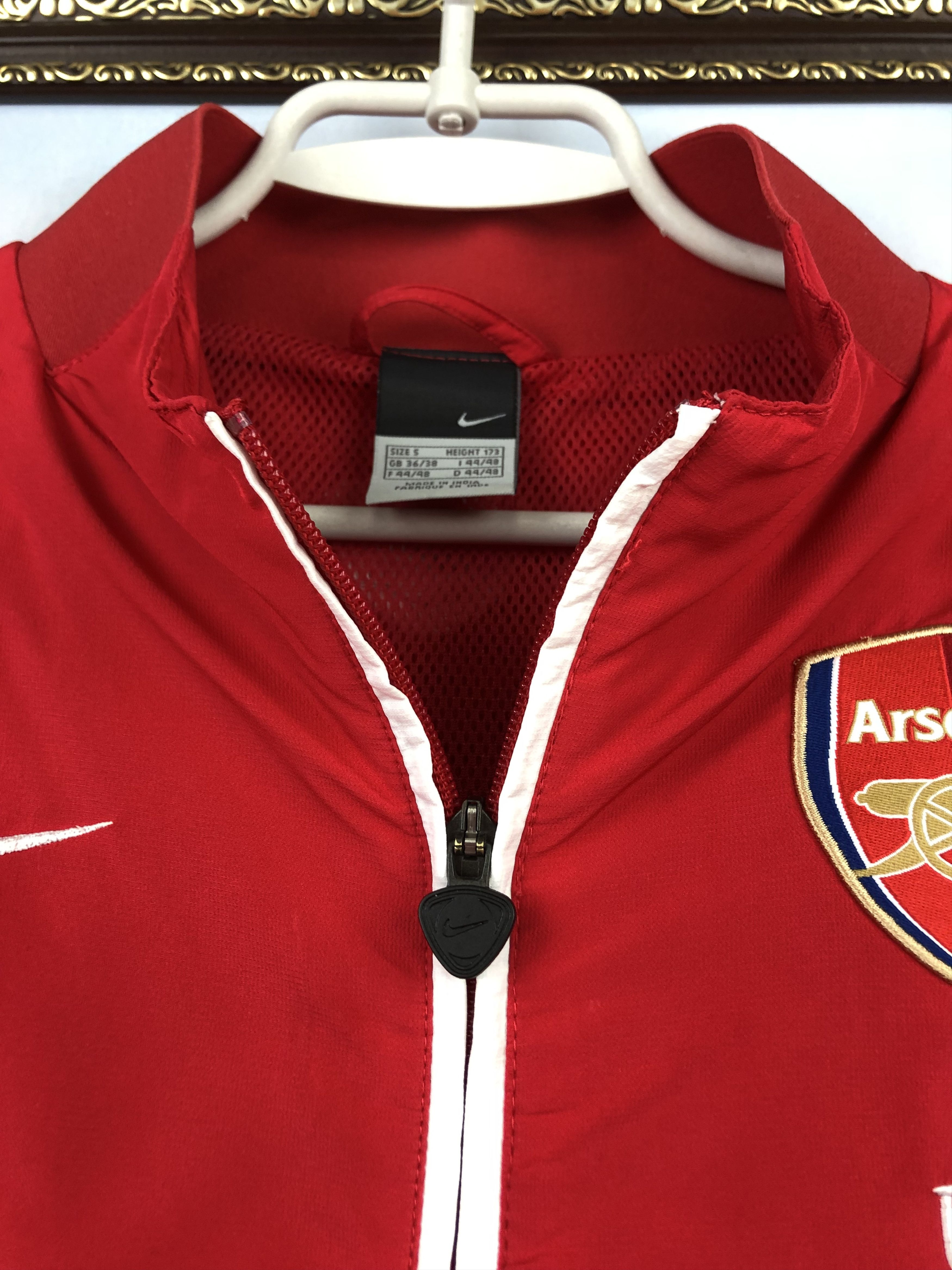 Nike Vintage Arsenal Football Jacket Soccer Track Top Gunners Size US S / EU 44-46 / 1 - 8 Thumbnail
