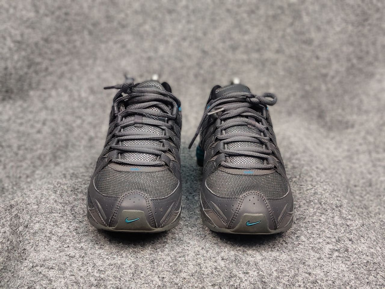 Nike Vintage Nike Shox NZ Cool Grey Cyber Y2K Style Sneakers Size US 7 / IT 37 - 12 Thumbnail