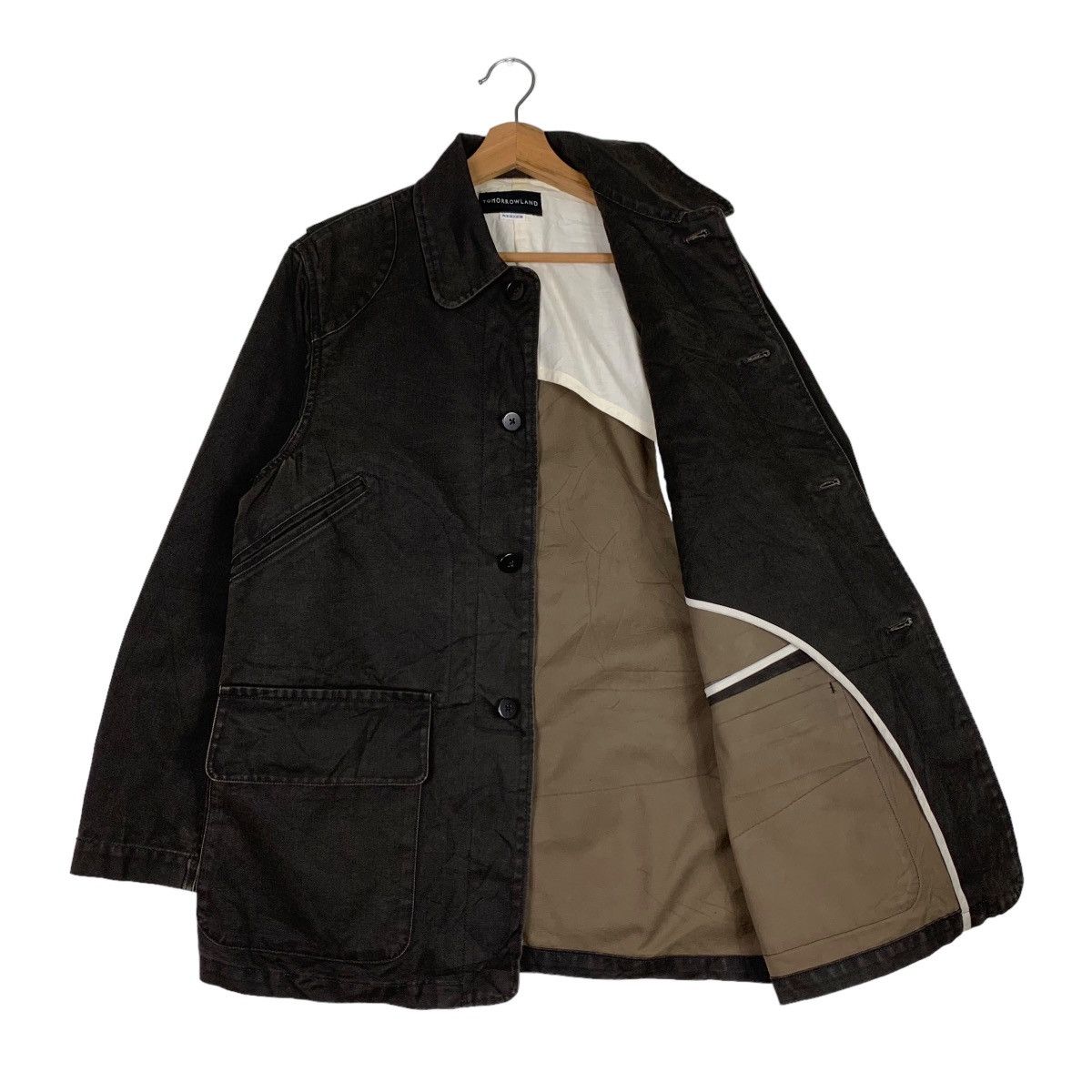 Japanese Brand TOMORROWLAND Casual Chore Jacket #0611-C28 Size US M / EU 48-50 / 2 - 7 Thumbnail