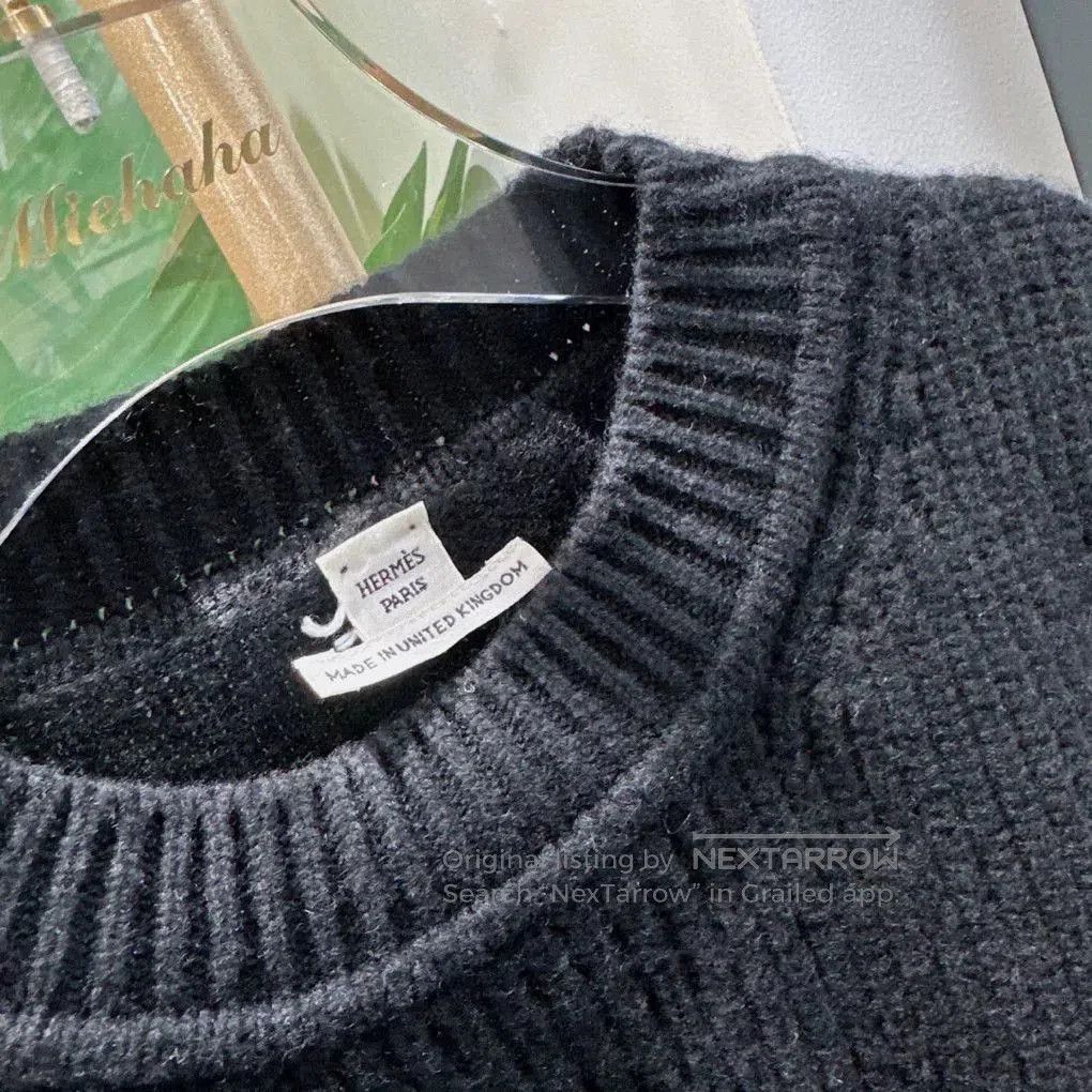 Hermes Hermes Black Cashmere Sweater Size 38. Size US S / EU 44-46 / 1 - 3 Thumbnail