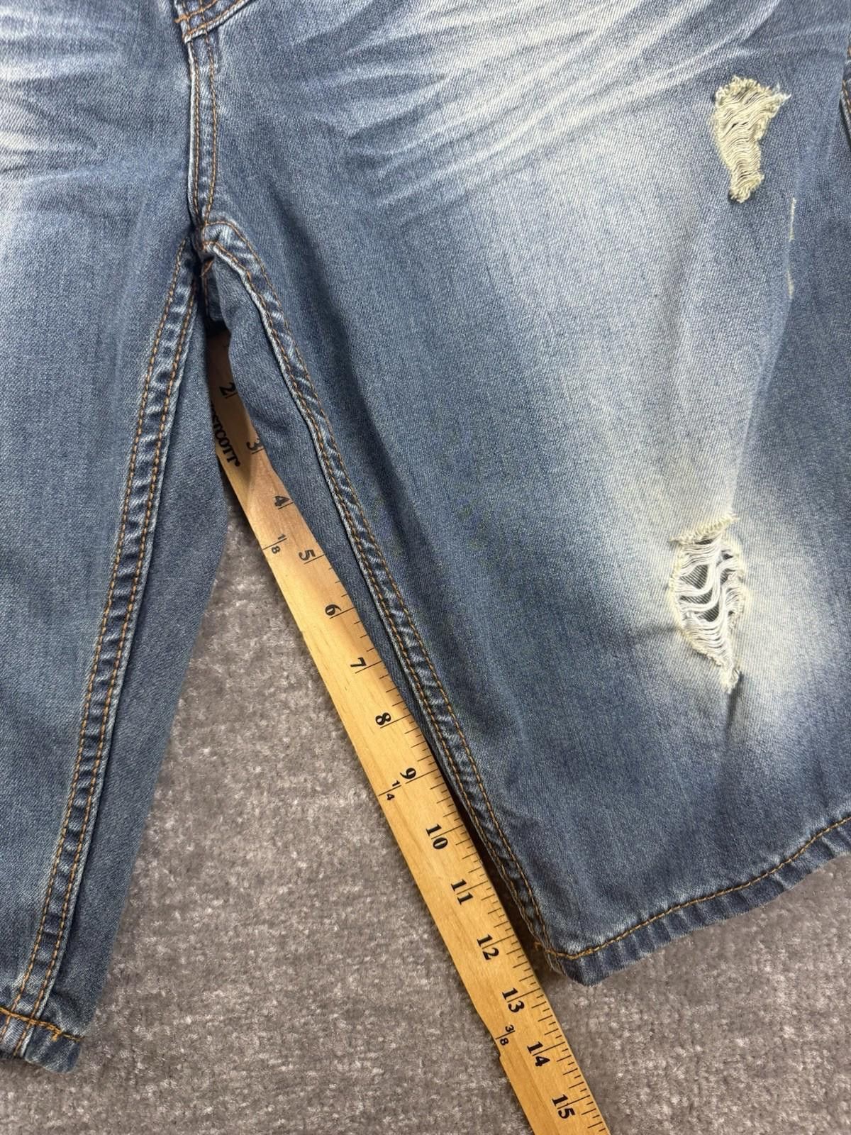 Other Members Property Shorts 38 Blue Baggy Jorts Y2K Grunge Size US 38 / EU 54 - 3 Thumbnail