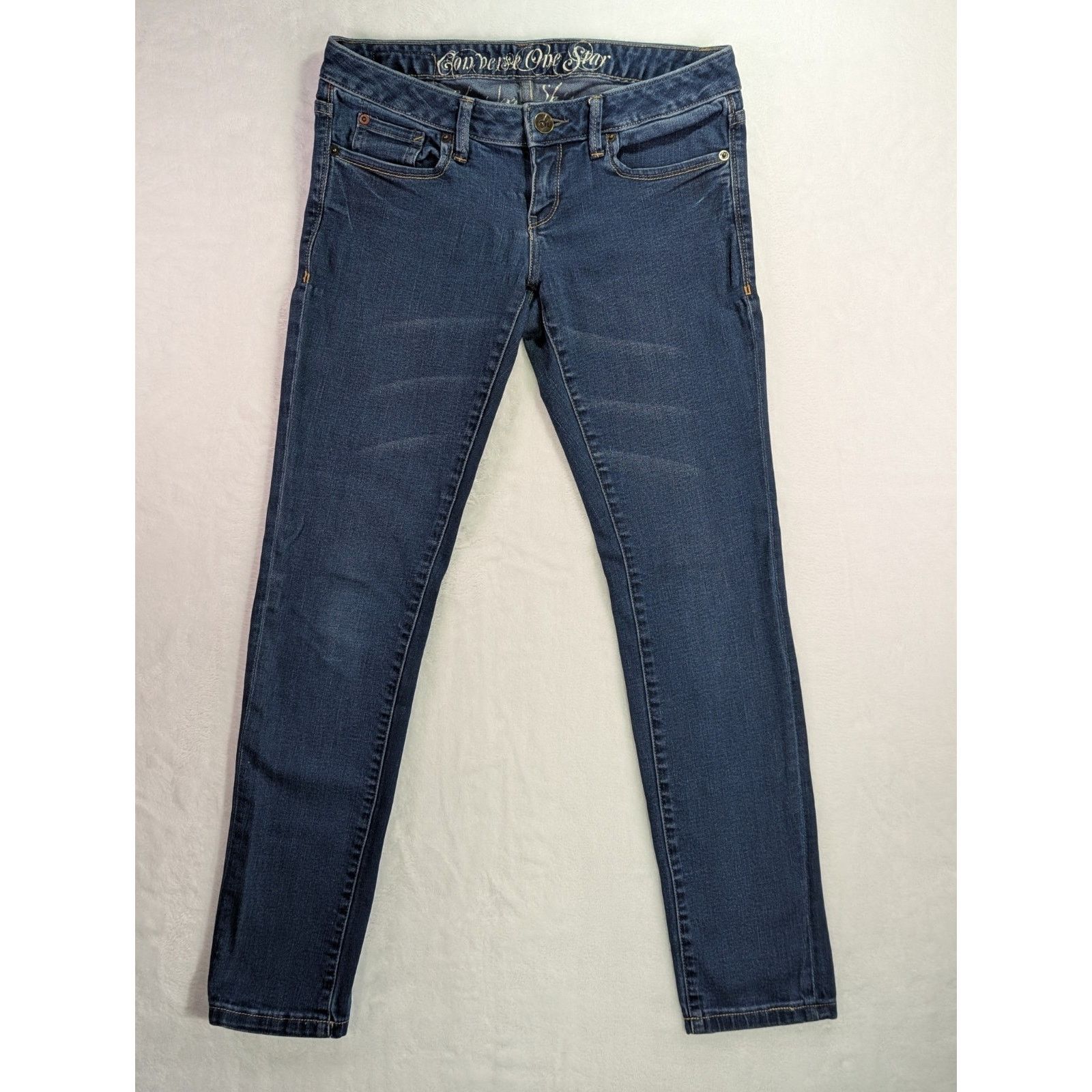 Converse Y2K 2009 Converse Sheridan Low Rise Skinny Jeans 6 Size 28" / US 6 / IT 42 - 1 Thumbnail