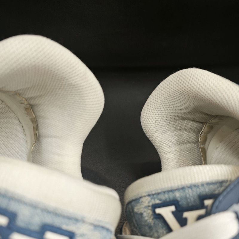 Louis Vuitton Louis Vuitton Denim Low-Top Fashion Sneakers -2508 Size US 8.5 / EU 41-42 - 7 Thumbnail