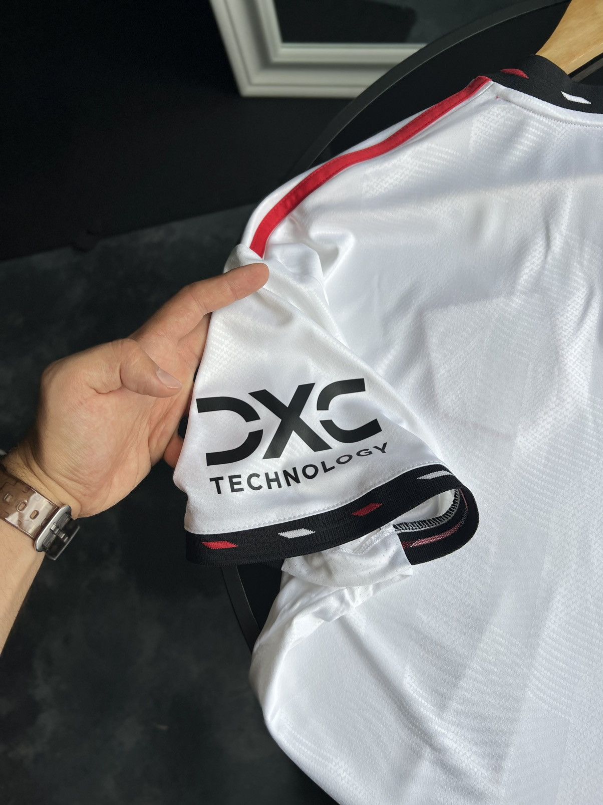 Adidas Man United 22/23 Away Shirt XL Adidas TeamViewer White Size US XL / EU 56 / 4 - 16 Thumbnail