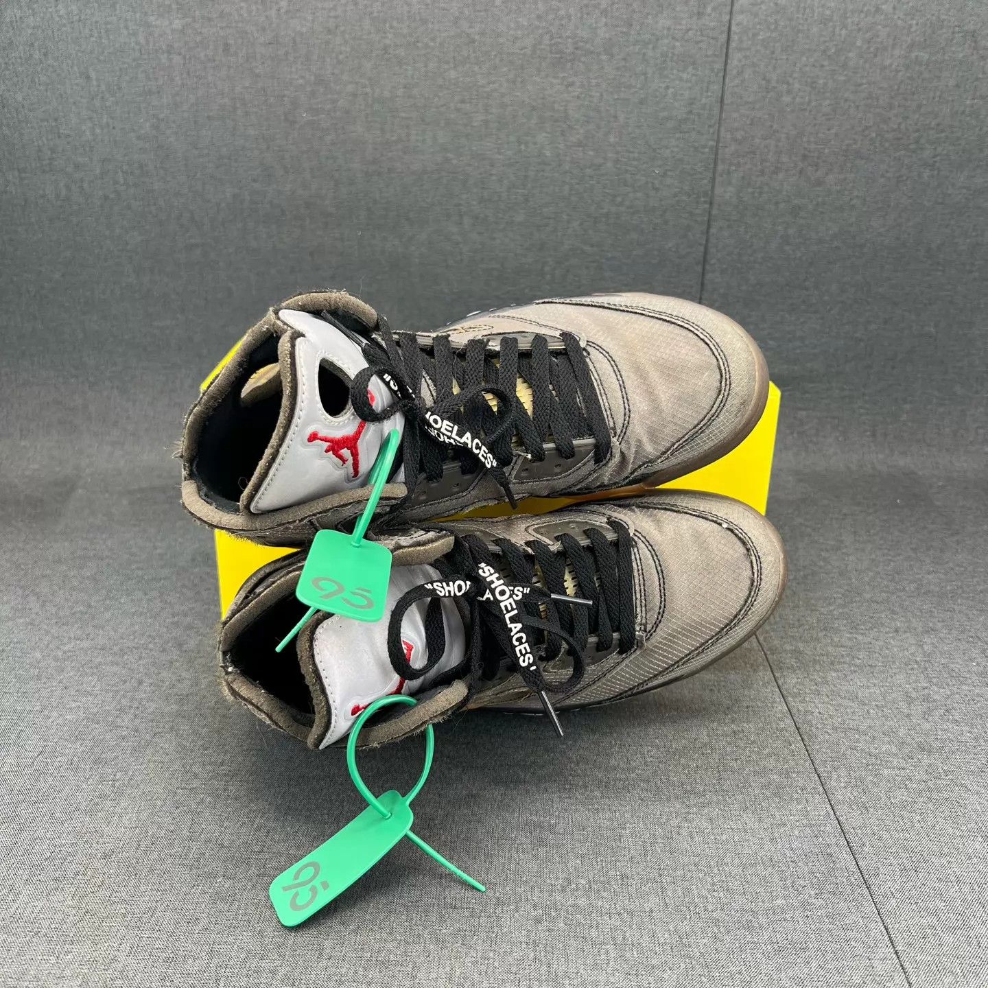 Nike Air Jordan 5 Black Wing 42 Lightly Worn Size US 8.5 / EU 41-42 - 6 Thumbnail