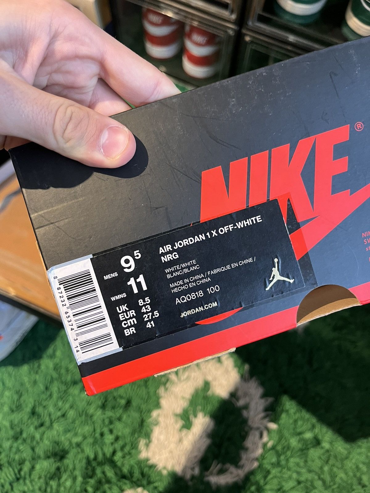 Nike Nike Jordan 1 Off-White NRG Euro Size US 9.5 / EU 42-43 - 9 Thumbnail
