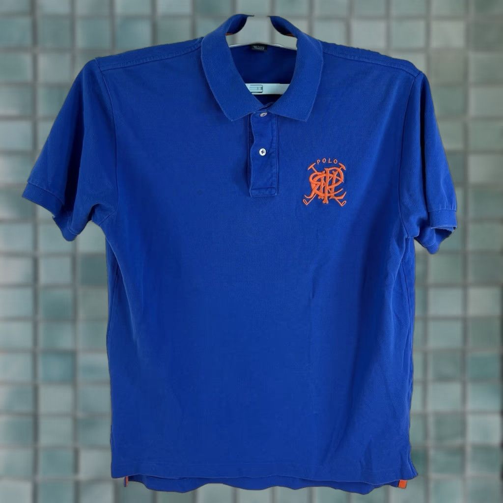 Ralph Lauren Ralph Lauren Big Pony Logo Polo Shirt Size L Blue Men's Casual Short Sleeve Size US L / EU 52-54 / 3 - 1 Thumbnail