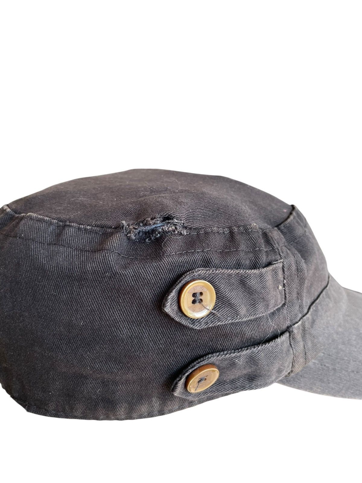 Japanese Brand Sun Faded Distressed Napoleon Cadet Hat Size ONE SIZE - 6 Thumbnail
