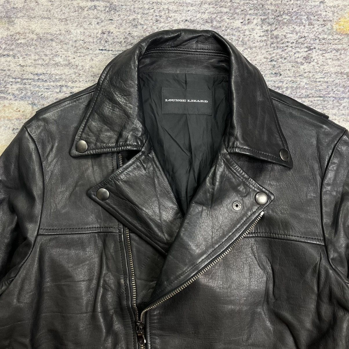Isamu Katayama Backlash Lounge Lizard double riders leather jacket Size US M / EU 48-50 / 2 - 5 Thumbnail