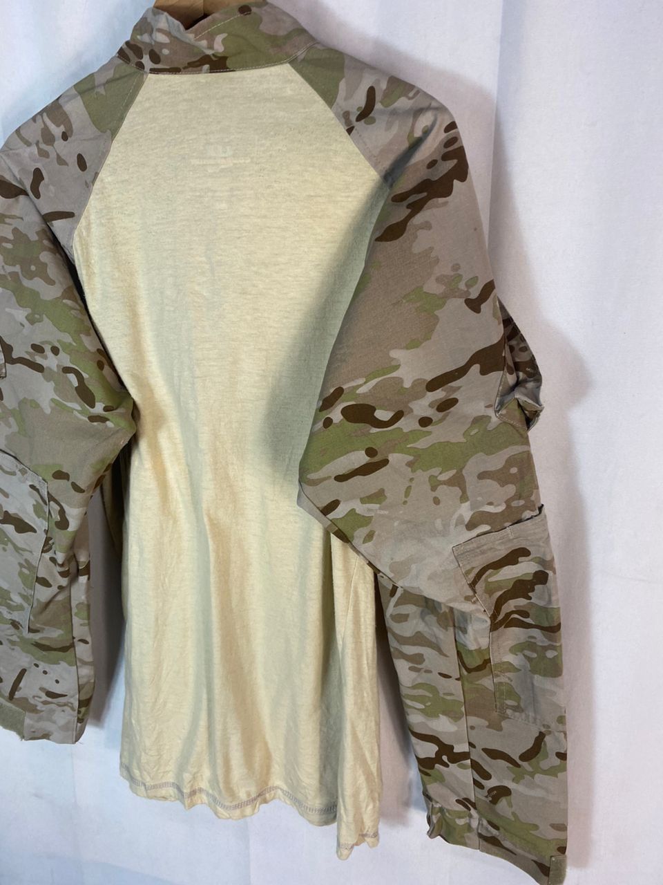 Other Vintage camo sleeve half zipper shirt Size US L / EU 52-54 / 3 - 11 Thumbnail