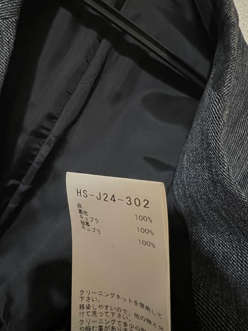 Yohji Yamamoto Yohji Yamamoto 2024SSLOOK5 Linen Jacket Size US M / EU 48-50 / 2 - 5 Thumbnail