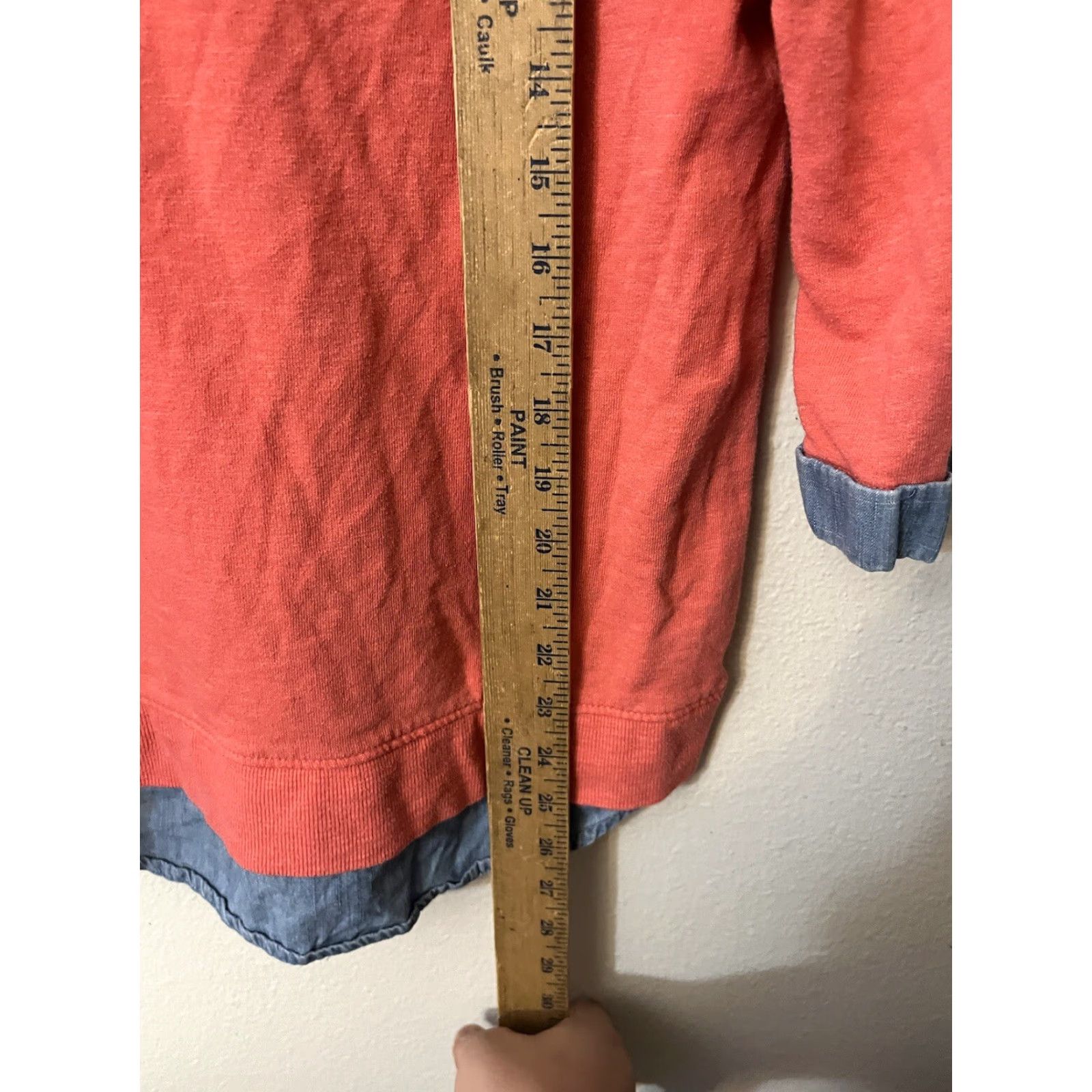 Doublet VINTAGE Sonoma Life & Style Sweater Shirt Adult Large Pink 100% Cotton Henley Knit All Seasons Womens Size L / US 10 / IT 46 - 4 Thumbnail
