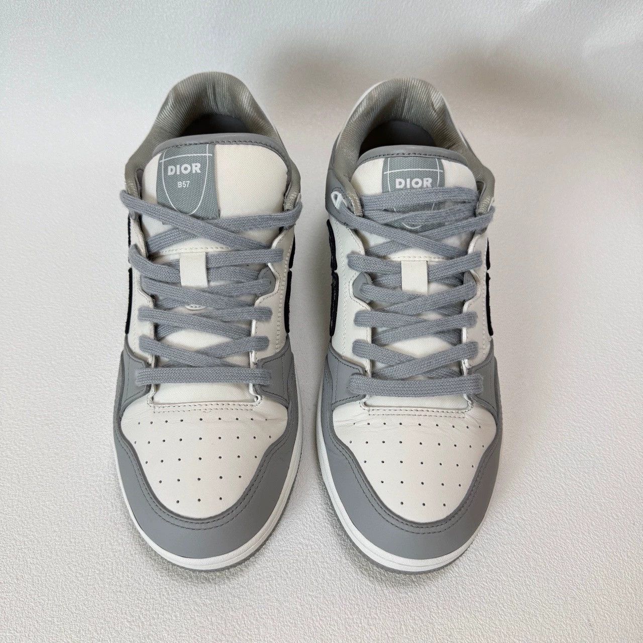 Dior DIOR B57 calfskin jacquard CD logo low-top sneakers Size US 8.5 / EU 41-42 - 1 Thumbnail