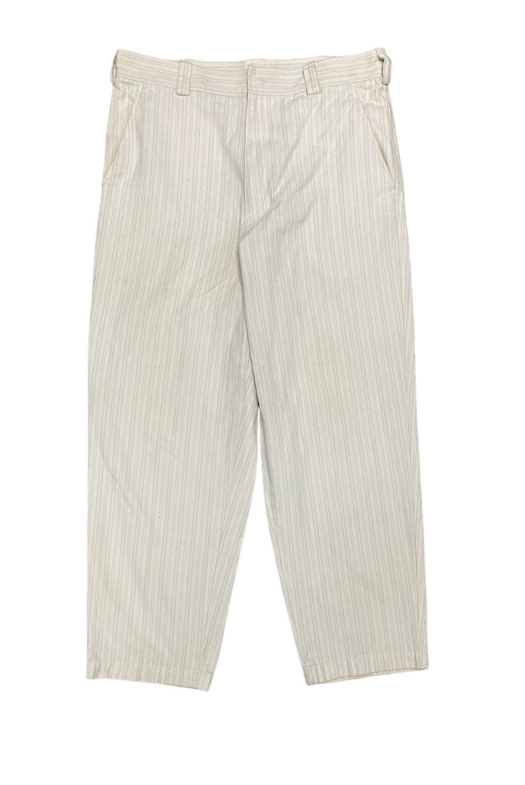 Comme des Garcons Homme Plus SS98 CDGH stitch stripe baggy pants Size US 33 - 1 Thumbnail
