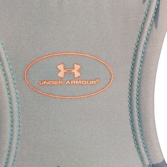 Under Armour Under Armour Size M 34 36 Womens Sports Bra Blue Camo Print Size ONE SIZE - 5 Thumbnail
