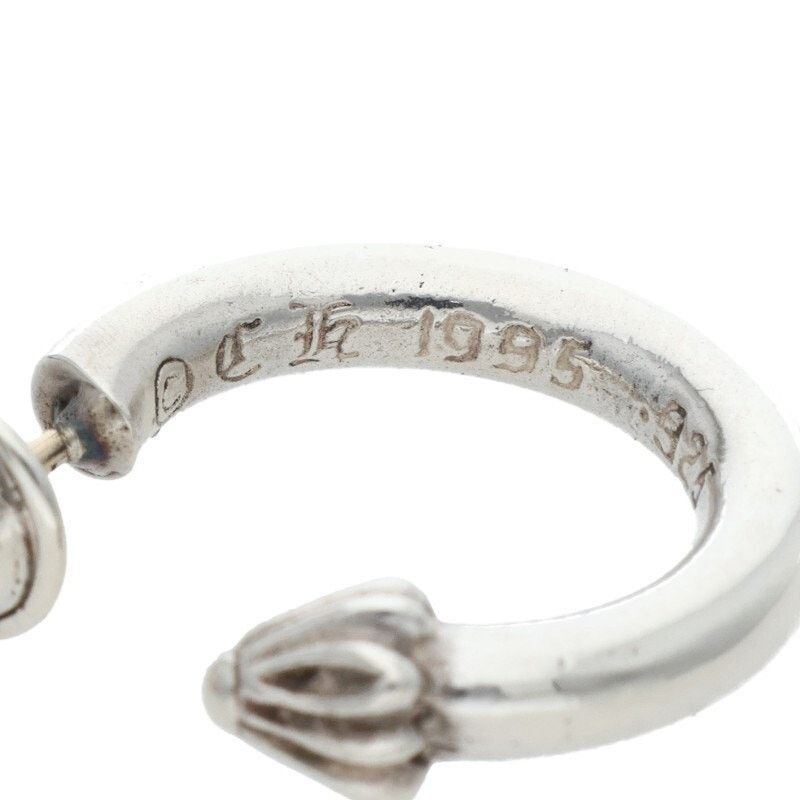 Chrome Hearts Chrome Hearts Plain Silver Hoop Earring Size ONE SIZE - 3 Thumbnail