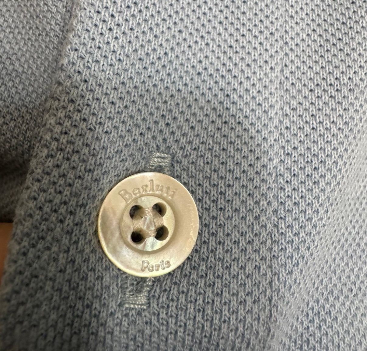 Berluti Berluti Paris Blue Polo Short Sleeve Shirt size XL Size US XL / EU 56 / 4 - 7 Thumbnail