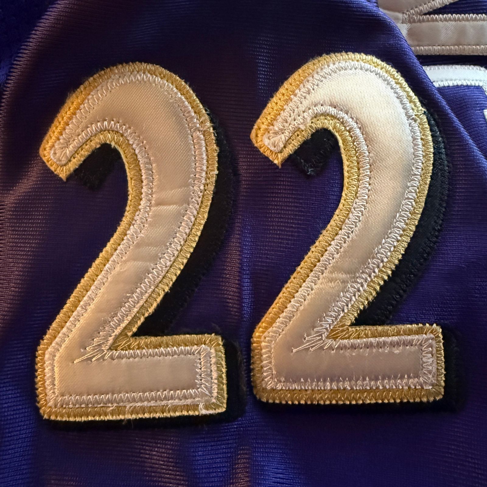 NFL NFL On Field Reebok Baltimore Ravens Smith Purple Jersey Size US L / EU 52-54 / 3 - 4 Thumbnail