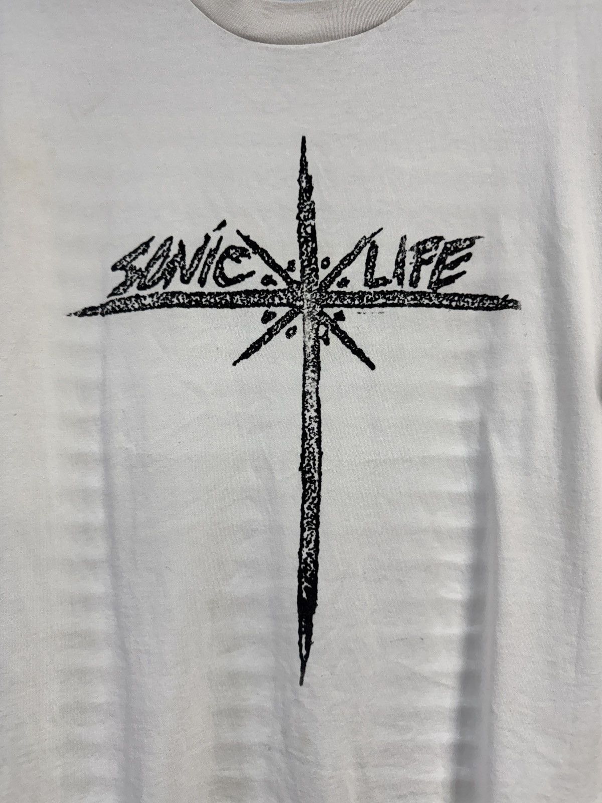 Band Tees Vintage 90s Sonic Youth "Sonic Life" Shirt Size US L / EU 52-54 / 3 - 3 Thumbnail