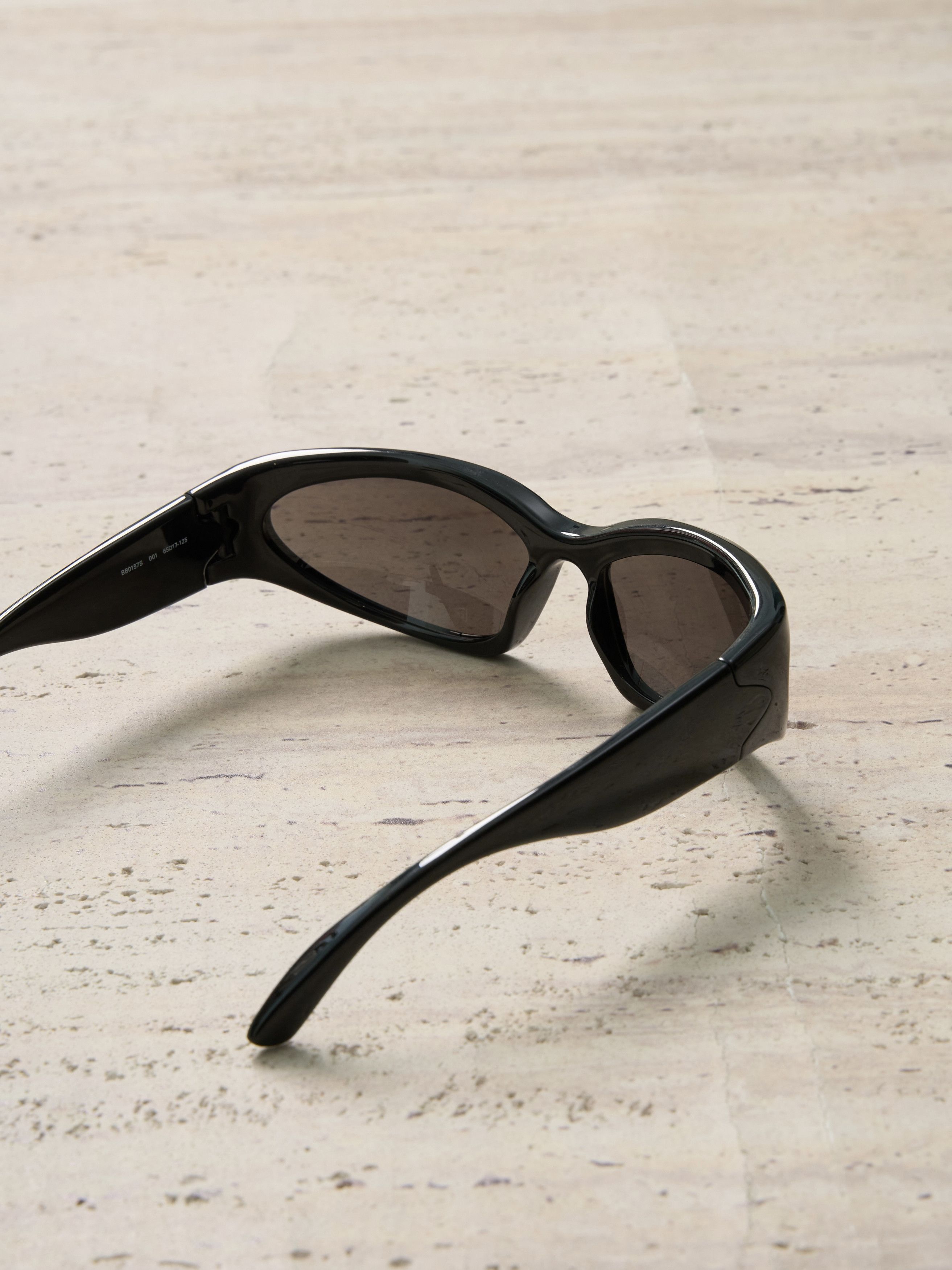 Balenciaga BALENCIAGA BB0157S 001 Sunglasses BLACK Size ONE SIZE - 6 Thumbnail