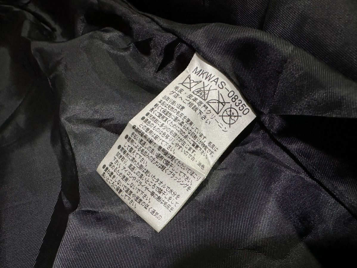 Michel Klein 🔥Y2K Archived Michel Klein Black Fur Pigskin Coat Jacket Size US M / EU 48-50 / 2 - 12 Thumbnail