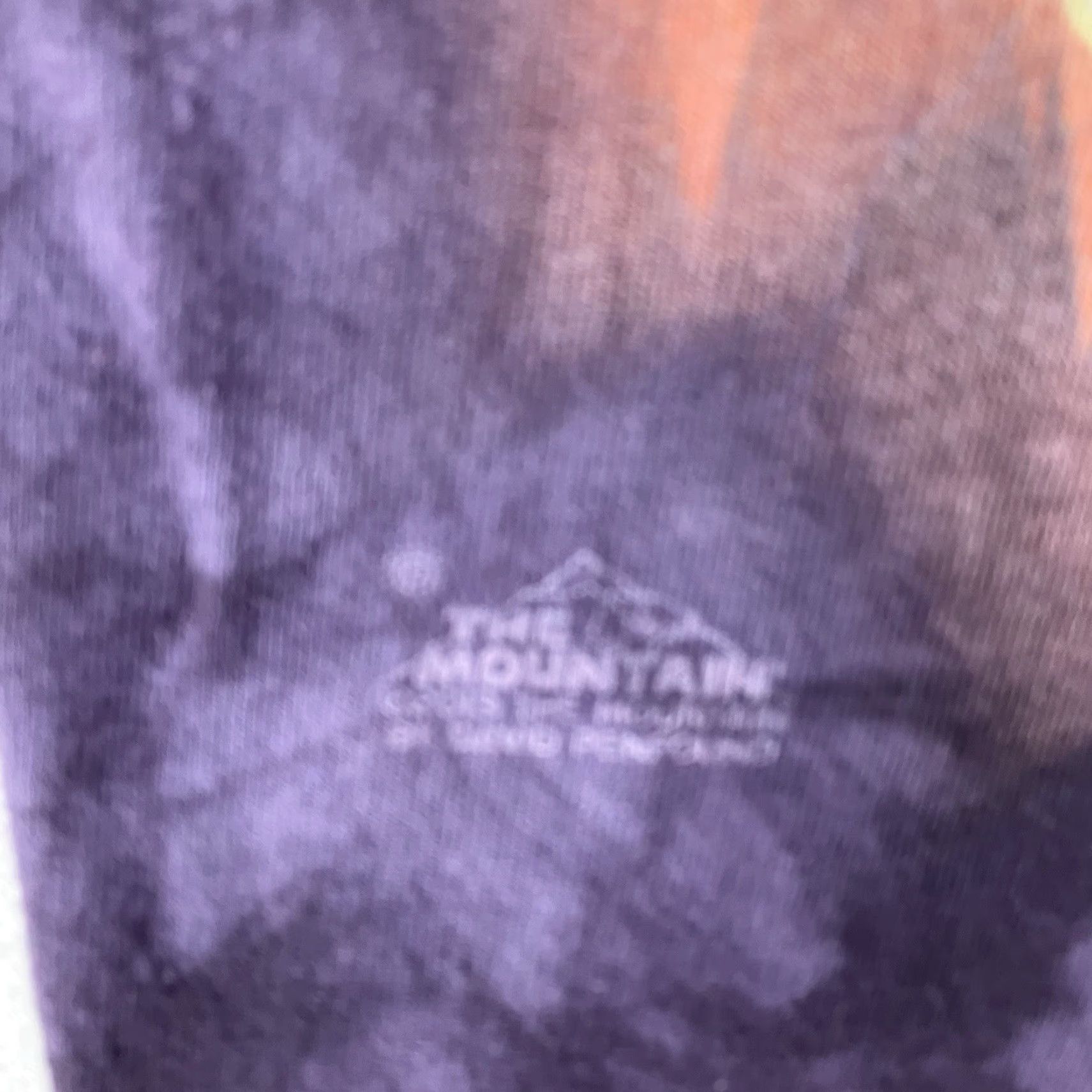 The Mountain VINTAGE The Mountain Halloween Jack-o'-lantern T-shirt Unisex Adults Medium Purple Graphic Print Fall Winter Mens Size US M / EU 48-50 / 2 - 5 Thumbnail