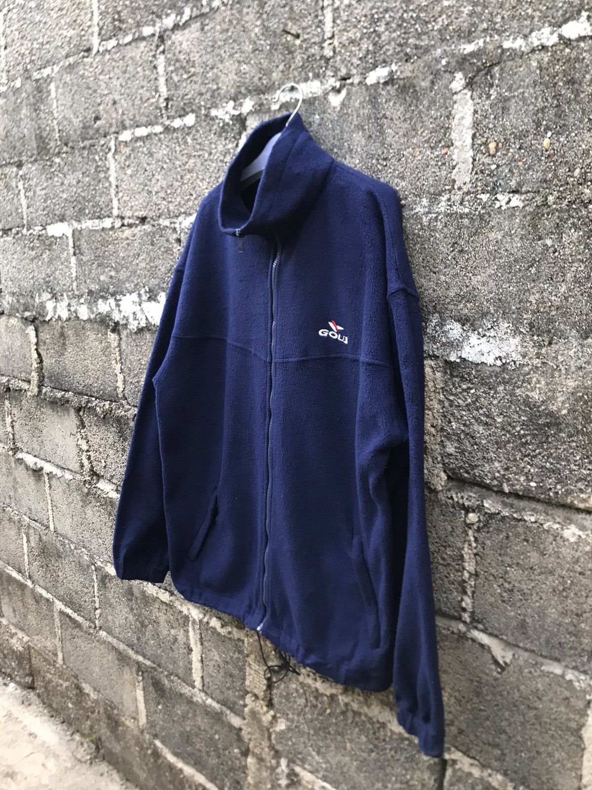 Gola ⚡️Vintage Gola Fleece Zipper Sweater Jacket Size US L / EU 52-54 / 3 - 3 Thumbnail
