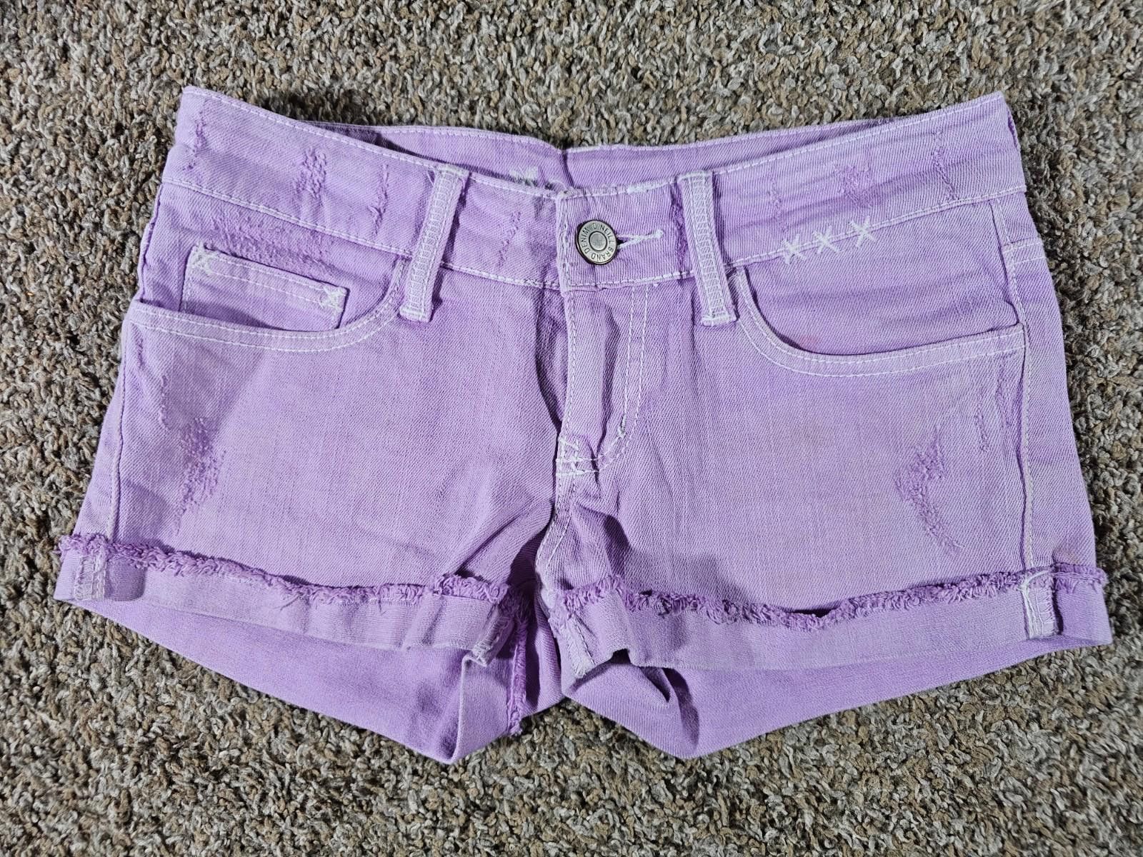 O'Neill O'Neill Purple Shorts Sz 0 Size 25" / US 0 / IT 36 - 1 Thumbnail