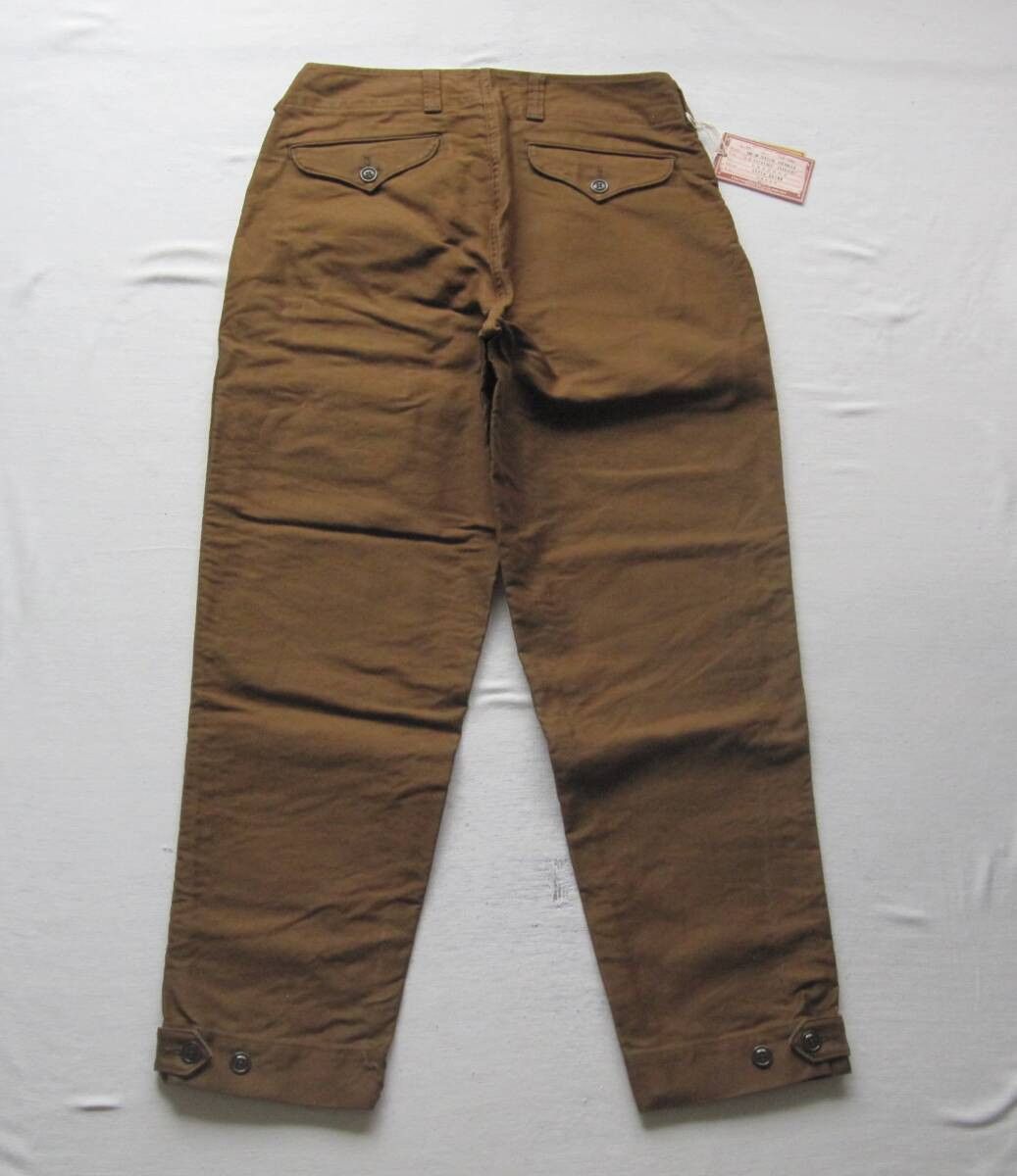 Freewheelers S-8 AVIATORS’ TROUSERS 34 SEPIA BROWN Size US 34 / EU 50 - 9 Thumbnail