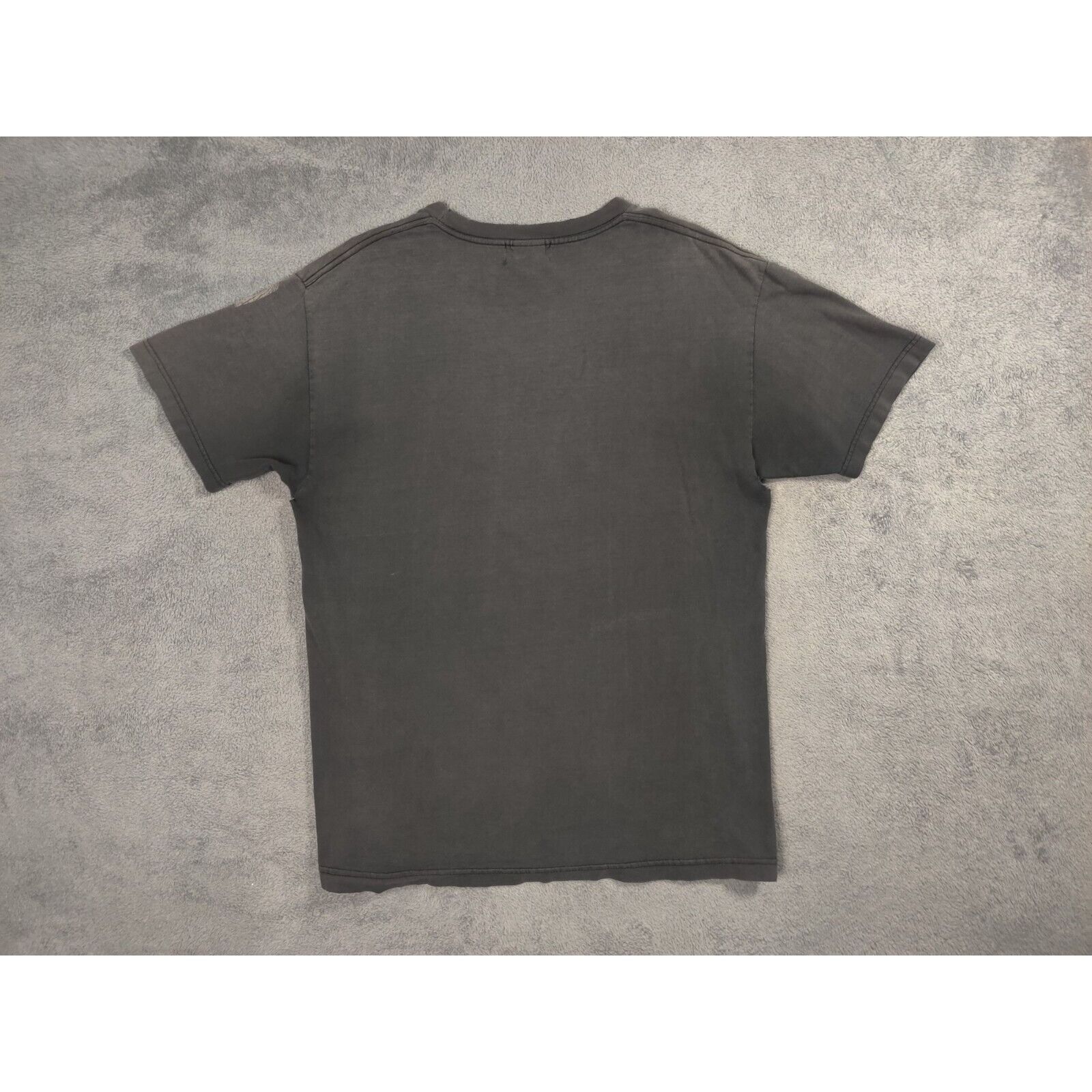 Other VINTAGE Animal Shirt Adult Mens Large Gray Elephant Short Sl Size US L / EU 52-54 / 3 - 5 Thumbnail