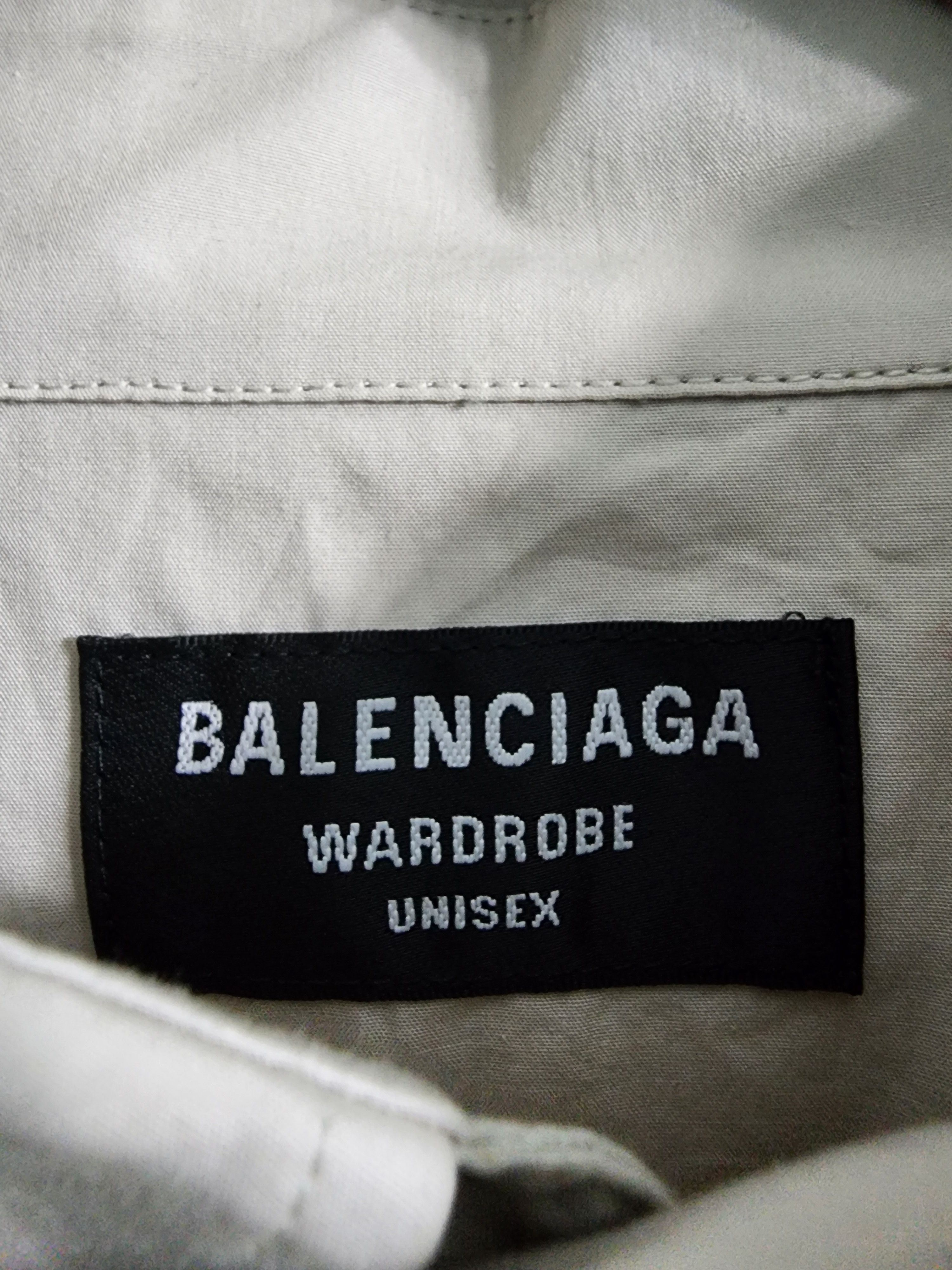 Balenciaga Sporty BLNCG Shirt Size US L / EU 52-54 / 3 - 6 Thumbnail