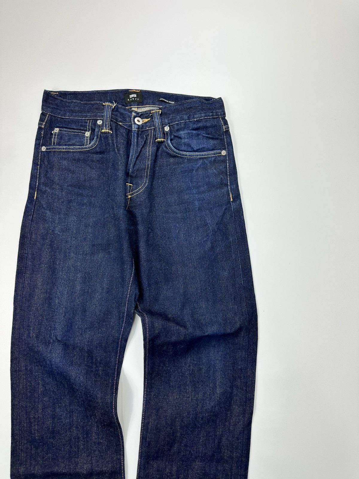 Edwin Edwin Japanase Denim Blue 29x32 Size Size US 29 - 5 Thumbnail